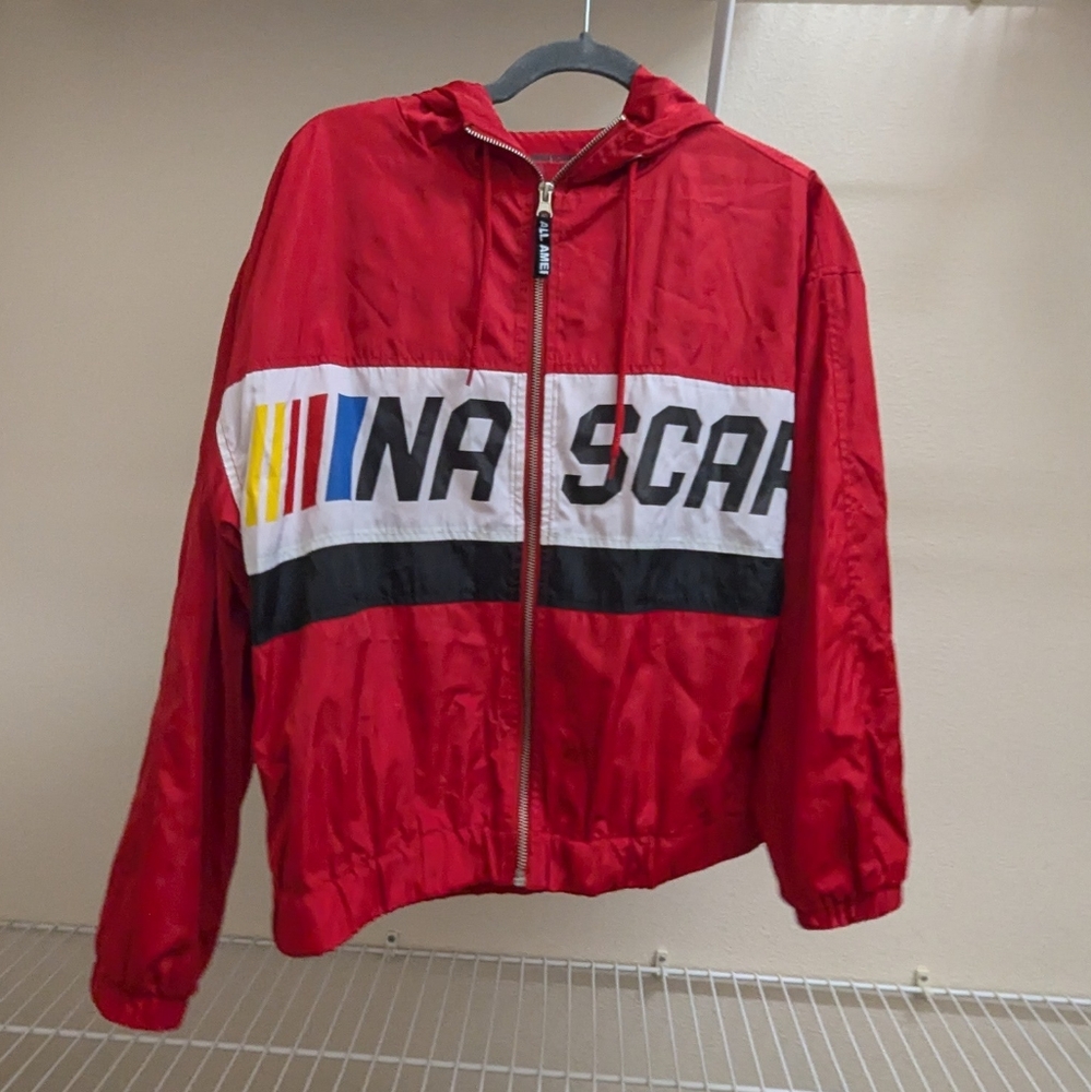 Daytona 500 NASCAR Jacket Red Women's Small
